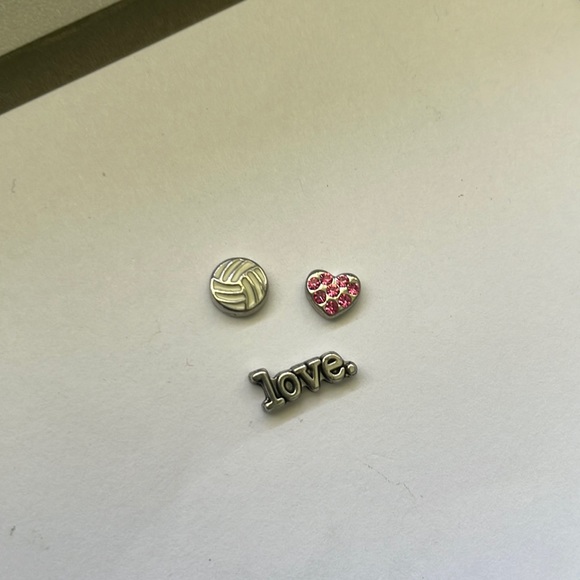 Origami Owl Volleyball Love Charm Bundle - Picture 1 of 5